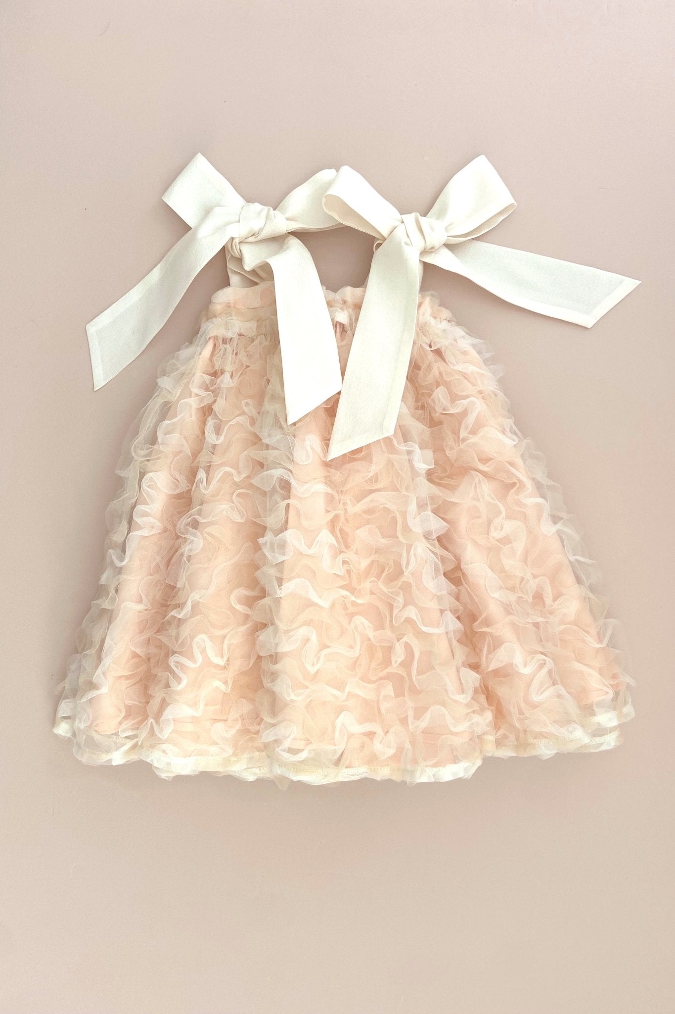 In The Meadows Dress - Rosewater Ribbon Tulle - Chloé and Amélie