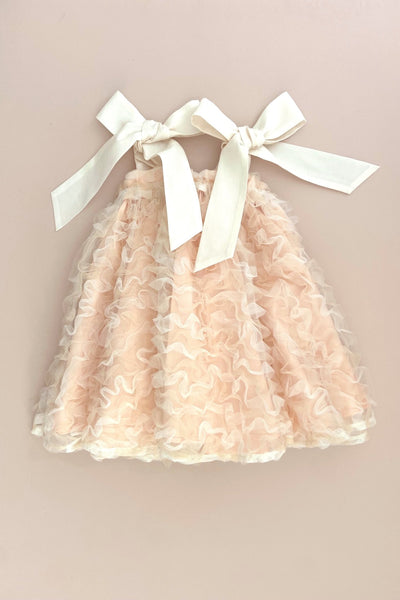 In The Meadows Dress - Rosewater Ribbon Tulle - Chloé and Amélie