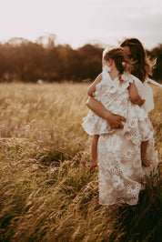 In The Meadows Dress - Snow White 70's Lace - Women's - Chloé and Amélie