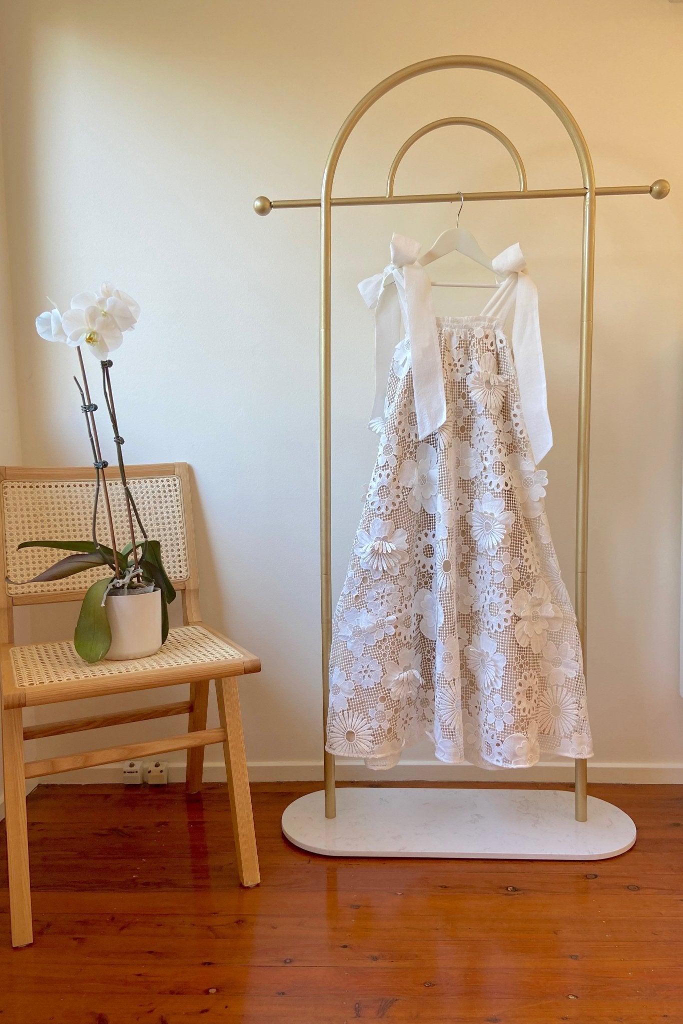In The Meadows Dress - Snow White 70's Lace - Women's - Chloé and Amélie