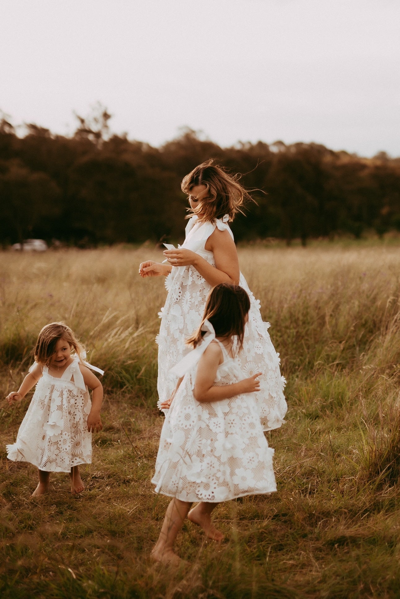 In The Meadows Dress - Snow White 70's Lace - Women's - Chloé and Amélie