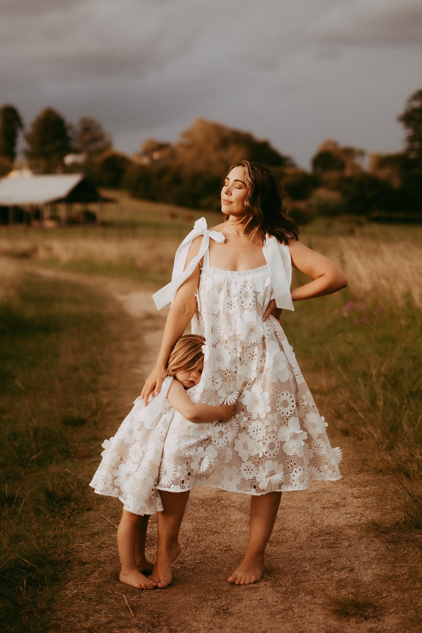 In The Meadows Dress - Snow White 70's Lace - Women's - Chloé and Amélie