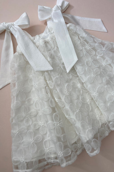 In The Meadows Dress - Snow White Peony Tulle - Chloé and Amélie