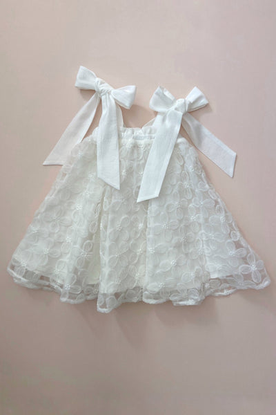 In The Meadows Dress - Snow White Peony Tulle - Chloé and Amélie