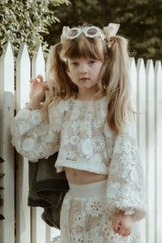 Magic Moment Top - Snow White 70's Lace - Chloé and Amélie