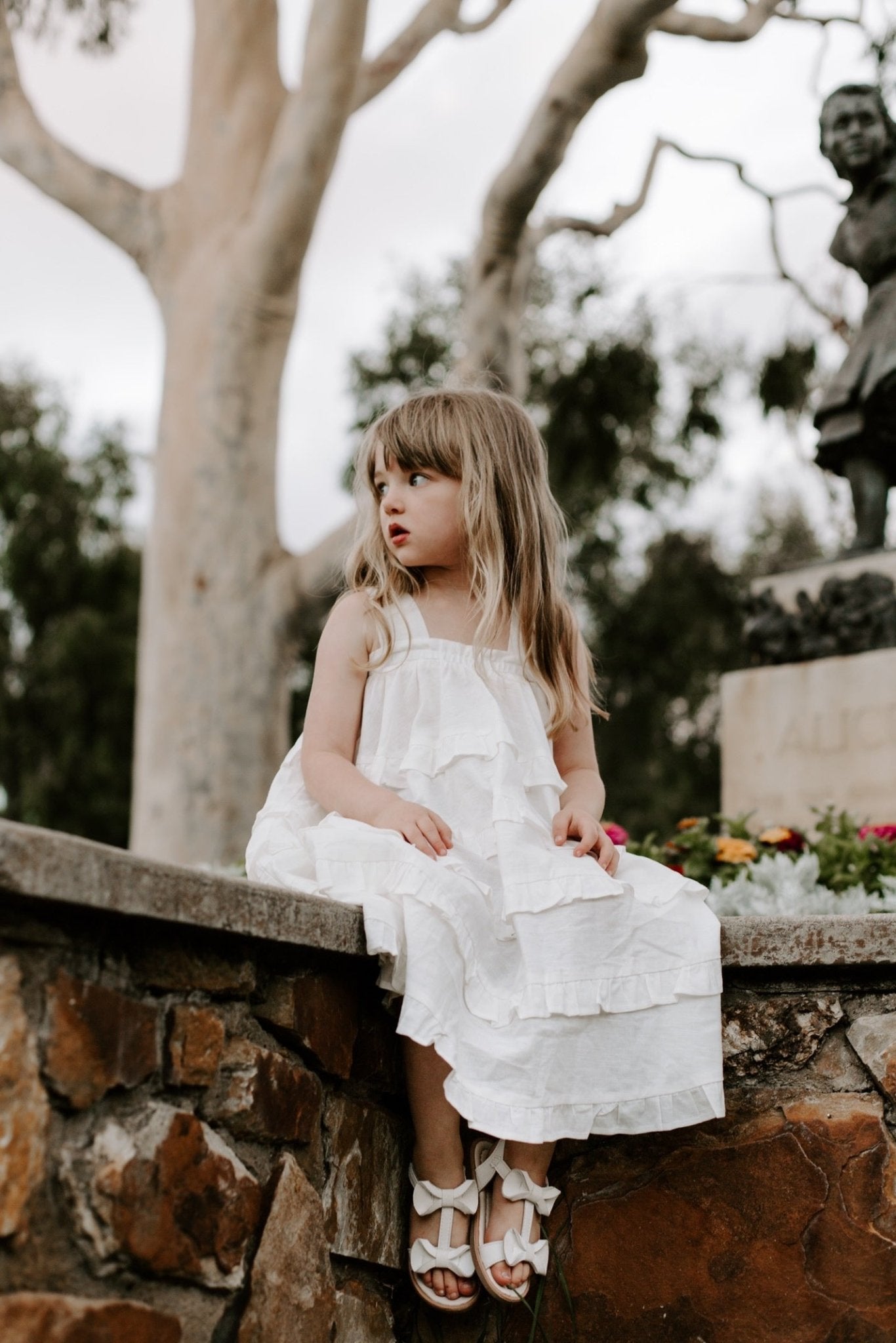 Mary Mary Dress - Antique White - Chloé and Amélie