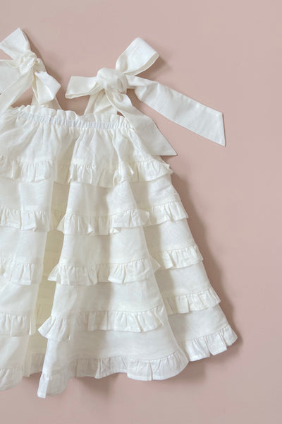 Mary Mary Dress - Antique White - Chloé and Amélie