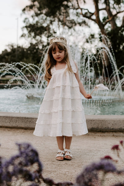 Mary Mary Dress - Antique White - Chloé and Amélie