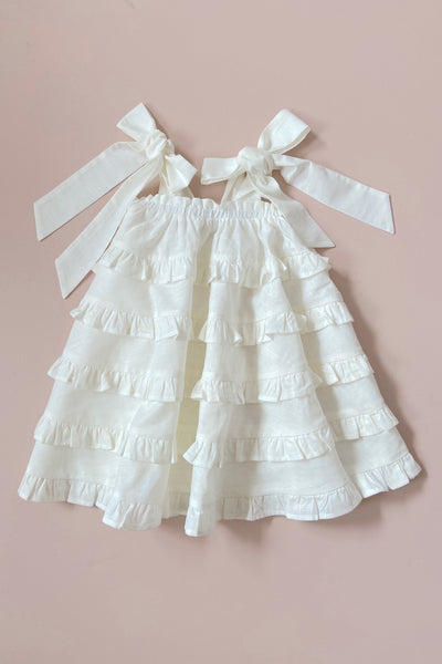 Mary Mary Dress - Antique White - Chloé and Amélie