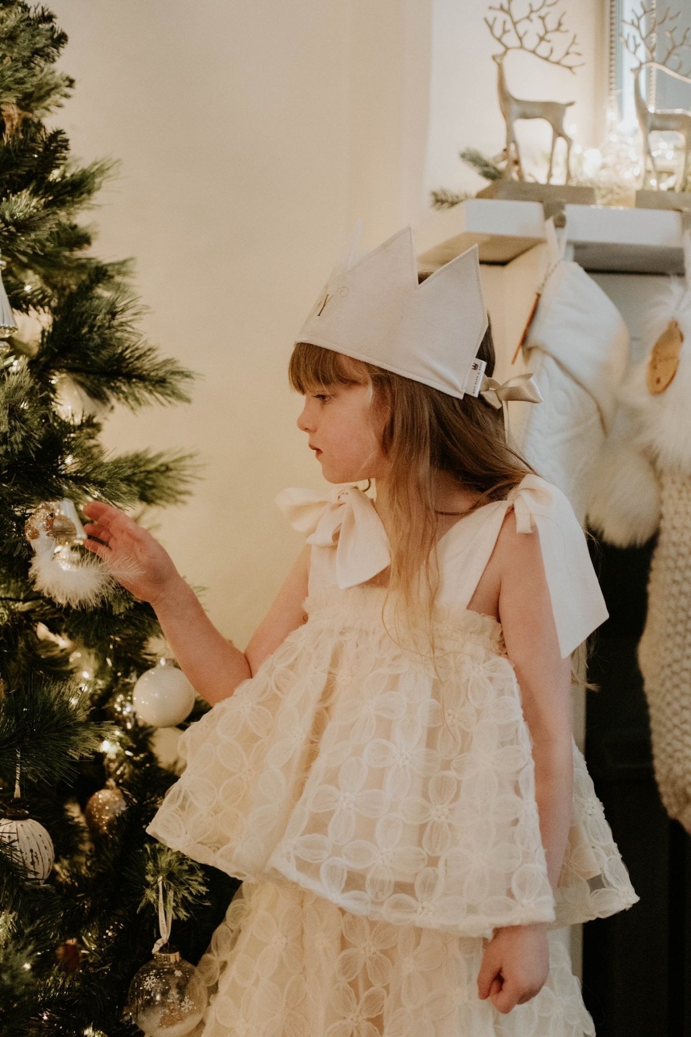 One Day Top - Ivory Peony Tulle - Chloé and Amélie