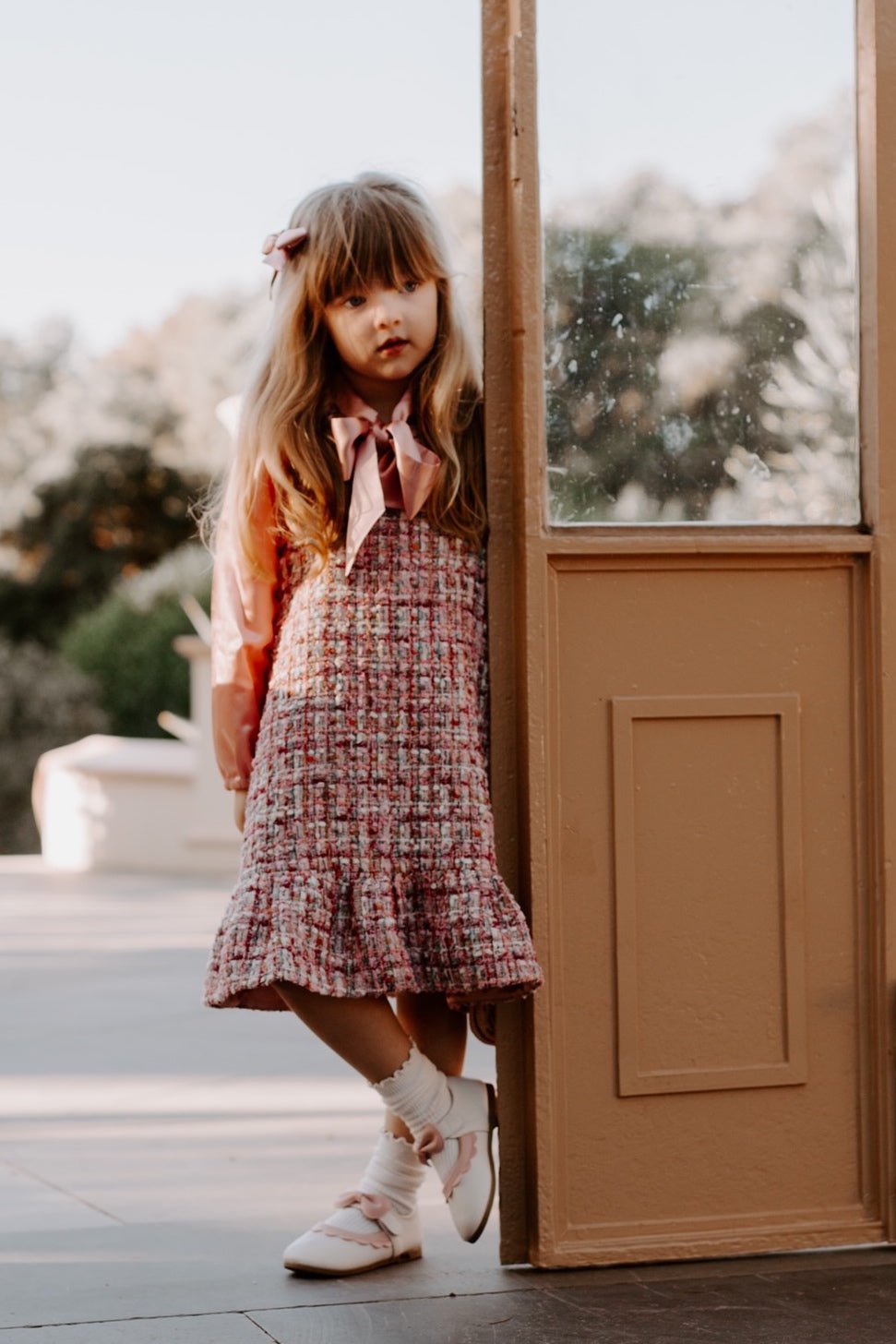 Over The Hill Blouse - Rose Bud - Chloé and Amélie