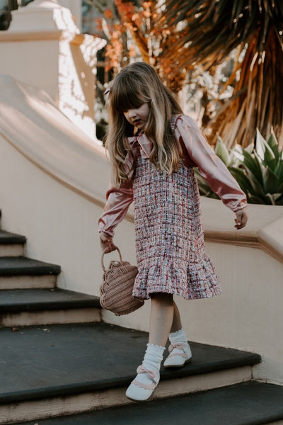 Over The Hill Blouse - Rose Bud - Chloé and Amélie