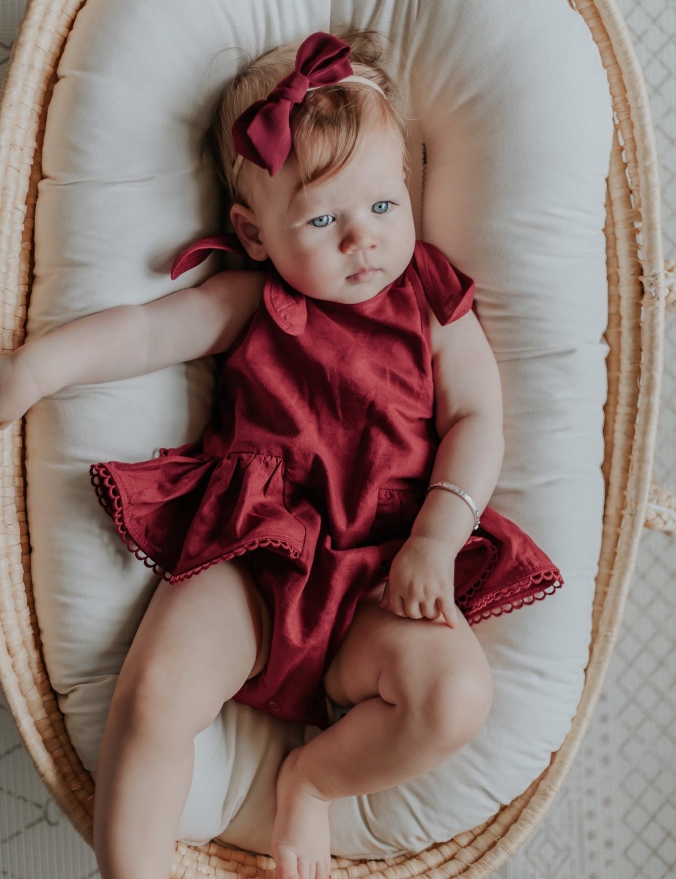 Pudding and Pie Playsuit - Cherry Bloom - Chloé and Amélie