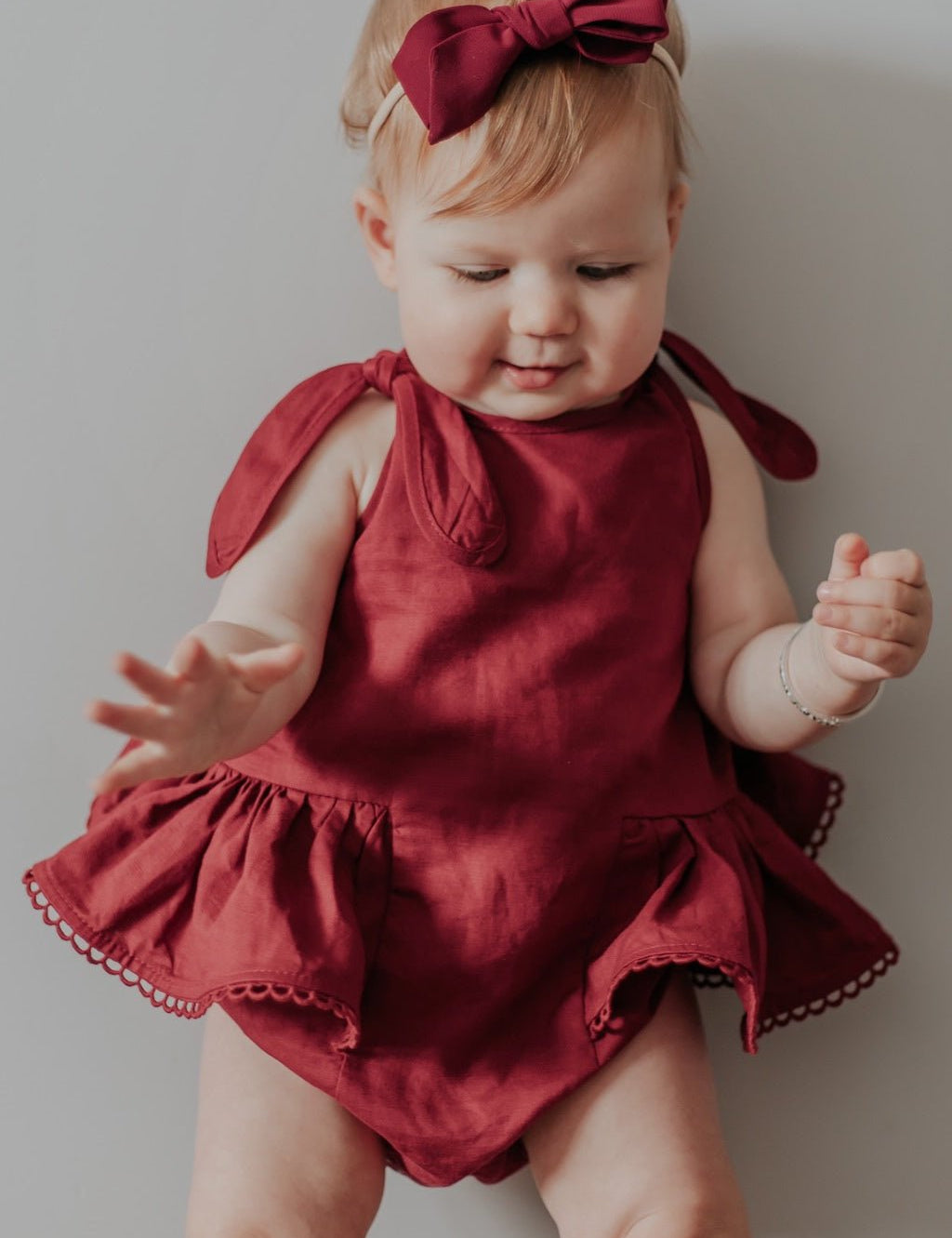 Pudding and Pie Playsuit - Cherry Bloom - Chloé and Amélie