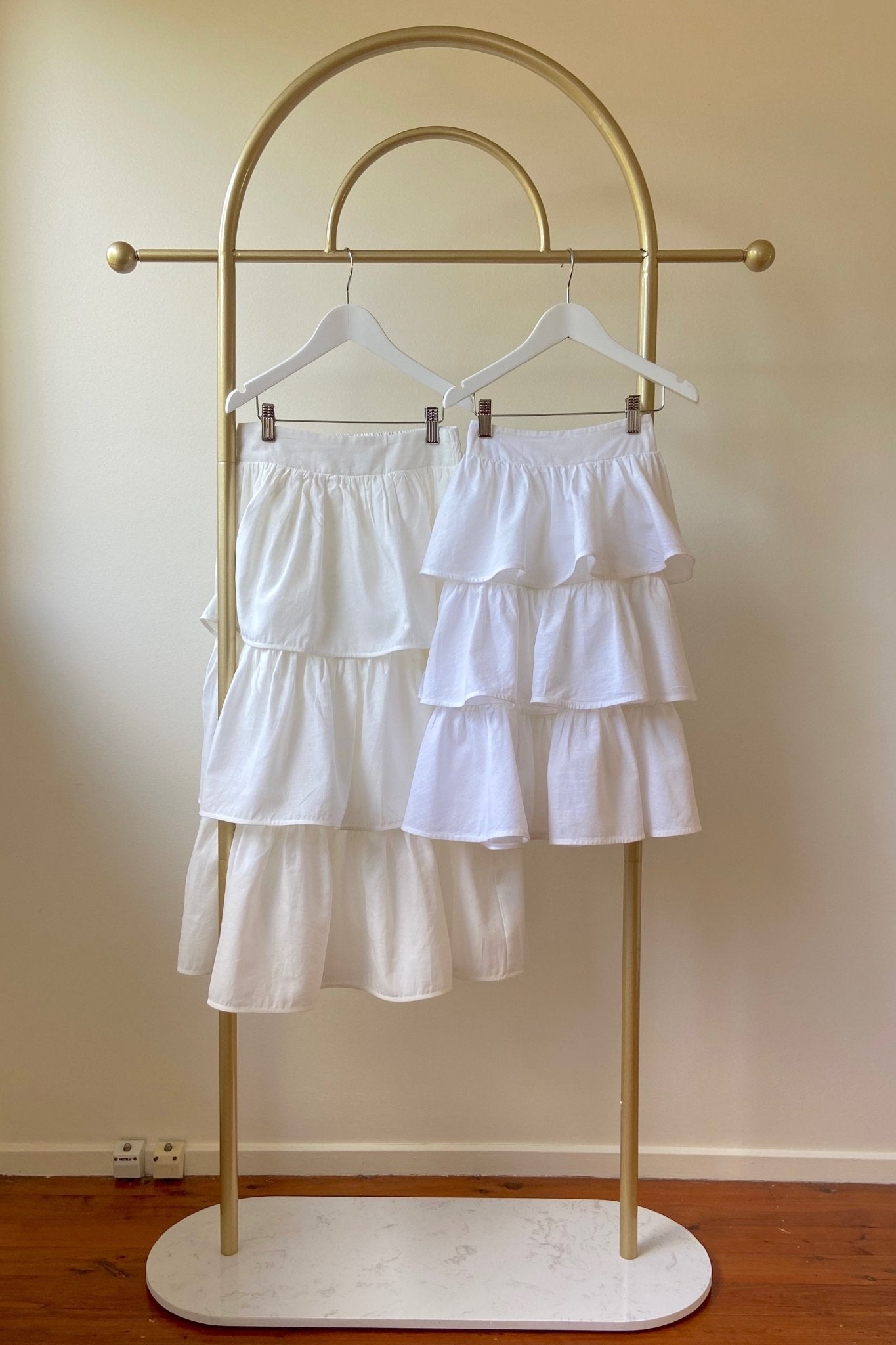 Sing a Song of Rainbows Skirt - Antique White - Women's - Chloé and Amélie
