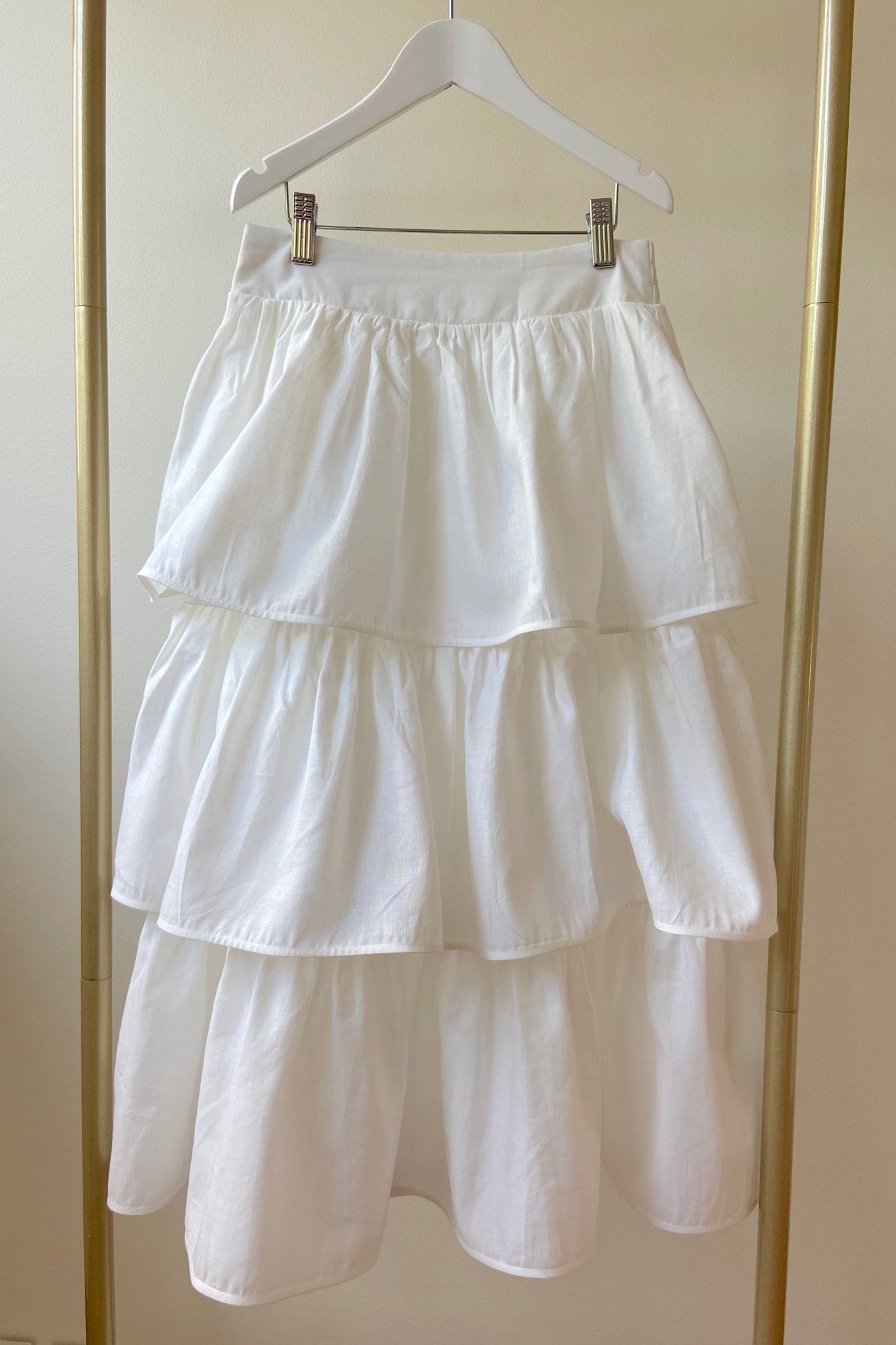 Sing a Song of Rainbows Skirt - Antique White - Women's - Chloé and Amélie