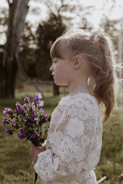 Someday Jumpsuit - Snow White 70's Lace - Chloé and Amélie