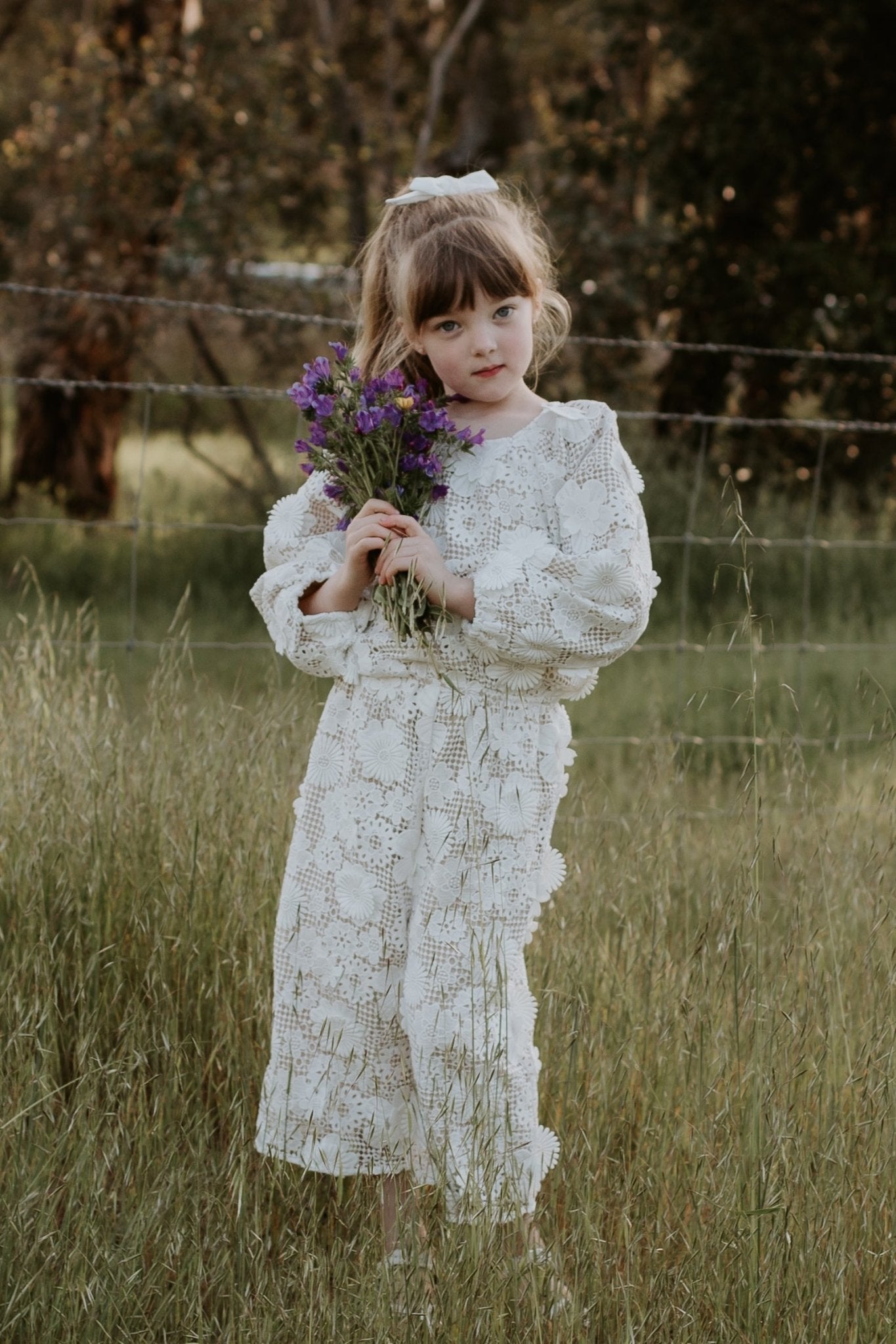 Someday Jumpsuit - Snow White 70's Lace - Chloé and Amélie